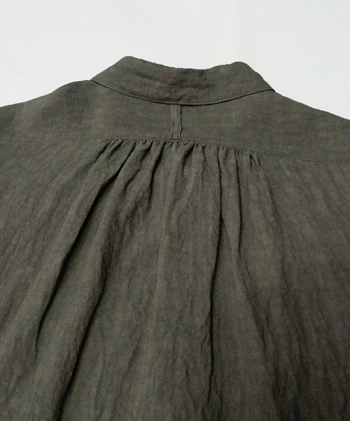EGO TRIPPING(エゴトリッピング)の「ms5173- BELGIUMLINEN DRESS SHIRTS シャツ(シャツ/ブラウス・メンズ・サックスブルー/サンドグレー・46/48)」の21枚目の写真