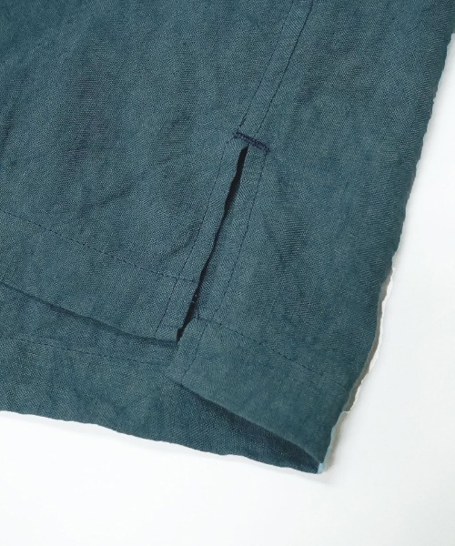 EGO TRIPPING(エゴトリッピング)の「ms5173- BELGIUMLINEN DRESS SHIRTS シャツ(シャツ/ブラウス・メンズ・サックスブルー/サンドグレー・46/48)」の5枚目の写真