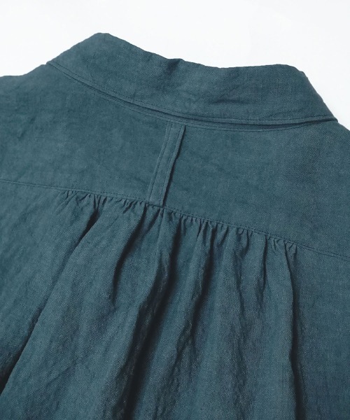 EGO TRIPPING(エゴトリッピング)の「ms5173- BELGIUMLINEN DRESS SHIRTS シャツ(シャツ/ブラウス・メンズ・サックスブルー/サンドグレー・46/48)」の22枚目の写真
