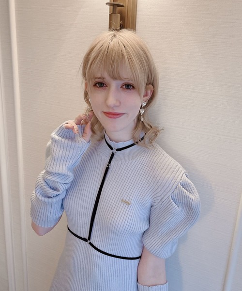 lilLilly（リルリリー）の「トリプルハートビジューピアス（ピアス（両耳用）・レディース・レッド/ピンク/ホワイト/パープル・FREE）」の18枚目の写真