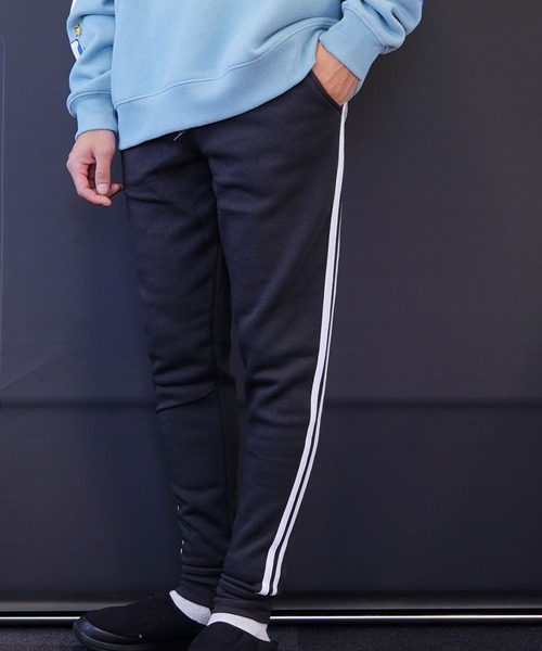 GGD SELECT(ジージーディー セレクト)の「スウェットジョガーパンツ スキニー 裏起毛(スウェットパンツ・メンズ・ブラック/ライトブラック/グレー・M/L/LL)」の15枚目の写真