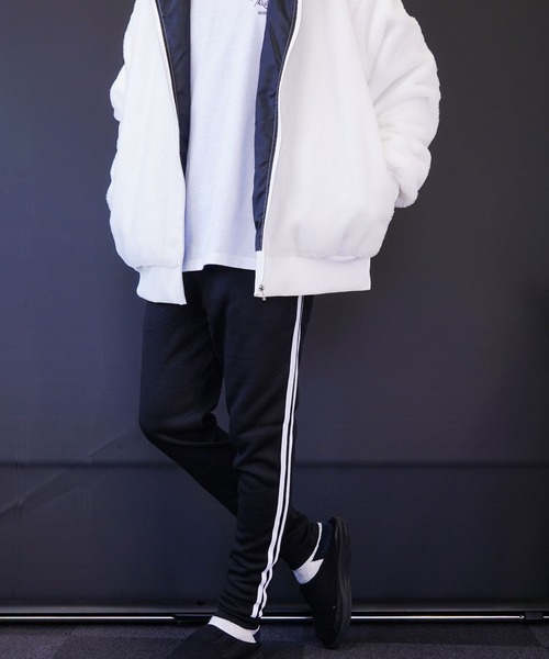 GGD SELECT(ジージーディー セレクト)の「スウェットジョガーパンツ スキニー 裏起毛(スウェットパンツ・メンズ・ブラック/ライトブラック/グレー・M/L/LL)」の13枚目の写真