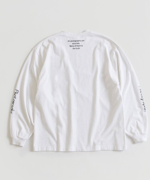 THE SHINZONE（ザ　シンゾーン）の「photographs  T（Tシャツ/カットソー・レディース・ホワイト/ピンク/イエロー/ブラック・FREE）」の7枚目の写真