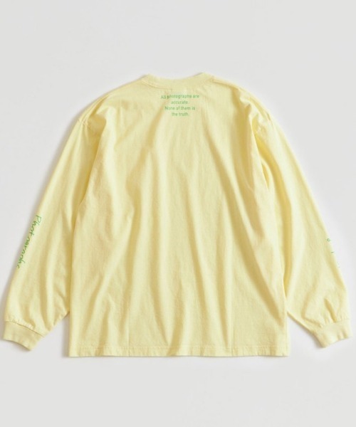 THE SHINZONE（ザ　シンゾーン）の「photographs  T（Tシャツ/カットソー・レディース・ホワイト/ピンク/イエロー/ブラック・FREE）」の9枚目の写真