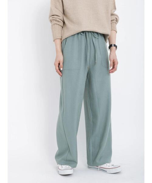 Samansa Mos2 blue（サマンサモスモスブルー）の「イージーパンツ（その他パンツ・レディース・グリーン/ブラウン/ブラック/ブルー・ﾌﾘ-）」の22枚目の写真