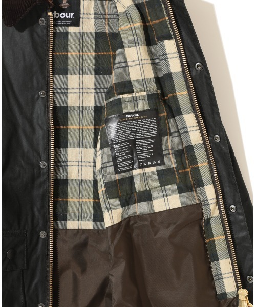 Barbour(バブアー)の「【BEDALE / ビデイル】ワックス コットン ブルゾン (スリム フィット)(ブルゾン・メンズ・セージグリーン/ブラック・38/34/36/40/42/32)」の13枚目の写真