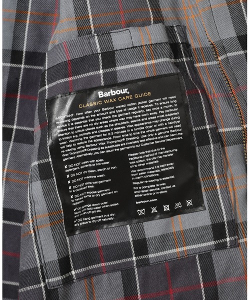Barbour(バブアー)の「【BEDALE / ビデイル】ワックス コットン ブルゾン (スリム フィット)(ブルゾン・メンズ・セージグリーン/ブラック・38/34/36/40/42/32)」の3枚目の写真