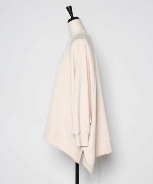 Bonjour Sagan（ボンジュールサガン）の「ストレッチドルマンスウェット（スウェット・レディース・アイボリー/ベージュ/グレー/ブラウン・FREE）」の9枚目の写真