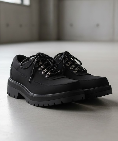 Dedes(デデス)の「ハイソール ショートマウンテンブーツ(ブーツ・メンズ・ブラック系その他/ブラック/ベージュ/ブラック系1/キャメル・41/44/40/42/43)」の3枚目の写真