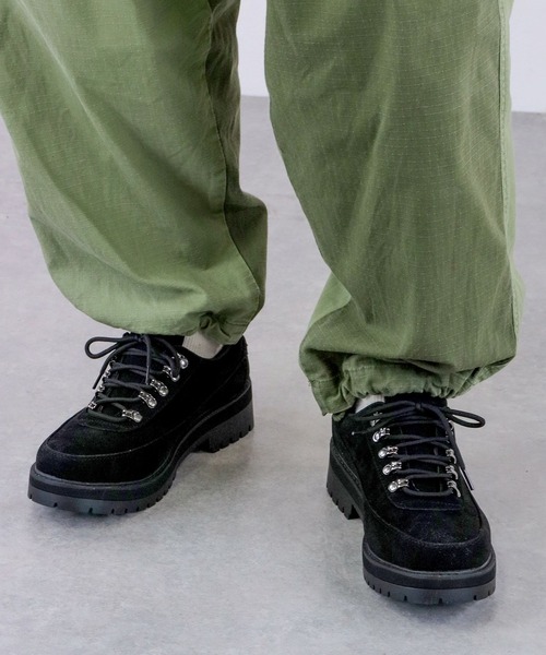 Dedes(デデス)の「ハイソール ショートマウンテンブーツ(ブーツ・メンズ・ブラック系その他/ブラック/ベージュ/ブラック系1/キャメル・41/44/40/42/43)」の19枚目の写真