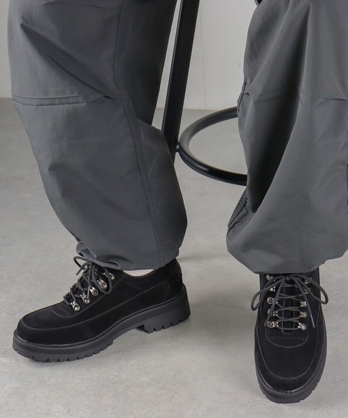 Dedes(デデス)の「ハイソール ショートマウンテンブーツ(ブーツ・メンズ・ブラック系その他/ブラック/ベージュ/ブラック系1/キャメル・41/44/40/42/43)」の17枚目の写真