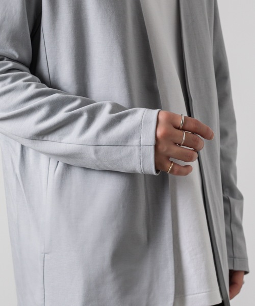 ATTACHMENT カラーレスカーディガン ATTACHMENT（アタッチメント）の「コットンダブルフェイス