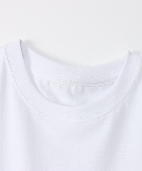Champion(チャンピオン)の「【Champion/チャンピオン】レディース スポーツ ショートスリーブTシャツ(Tシャツ/カットソー・レディース・ライトグリーン系/ホワイト×グリーン/ホワイト系その他4/ピンク系その他2・MEDIUM/LARGE)」の6枚目の写真