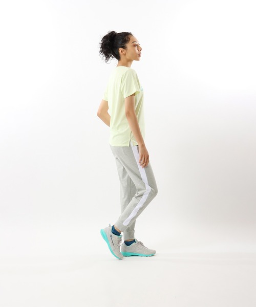 Champion(チャンピオン)の「【Champion/チャンピオン】レディース スポーツ ショートスリーブTシャツ(Tシャツ/カットソー・レディース・ライトグリーン系/ホワイト×グリーン/ホワイト系その他4/ピンク系その他2・MEDIUM/LARGE)」の7枚目の写真