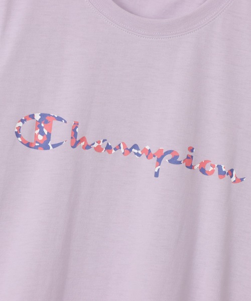 Champion(チャンピオン)の「【Champion/チャンピオン】レディース スポーツ ショートスリーブTシャツ(Tシャツ/カットソー・レディース・ライトグリーン系/ホワイト×グリーン/ホワイト系その他4/ピンク系その他2・MEDIUM/LARGE)」の8枚目の写真