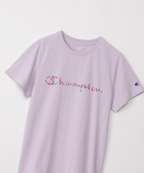 Champion(チャンピオン)の「【Champion/チャンピオン】レディース スポーツ ショートスリーブTシャツ(Tシャツ/カットソー・レディース・ライトグリーン系/ホワイト×グリーン/ホワイト系その他4/ピンク系その他2・MEDIUM/LARGE)」の11枚目の写真