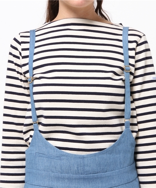 LOUNGEDRESS（ラウンジドレス）の「デニムサロペ風パンツ