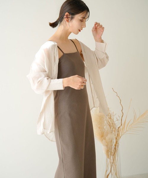 カップ付キャミワンピース