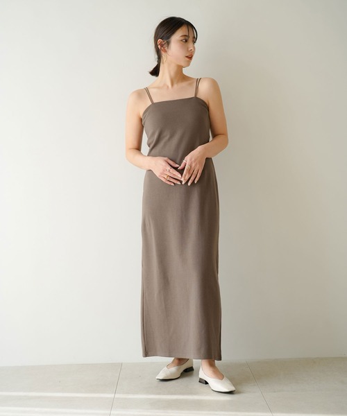 カップ付キャミワンピース