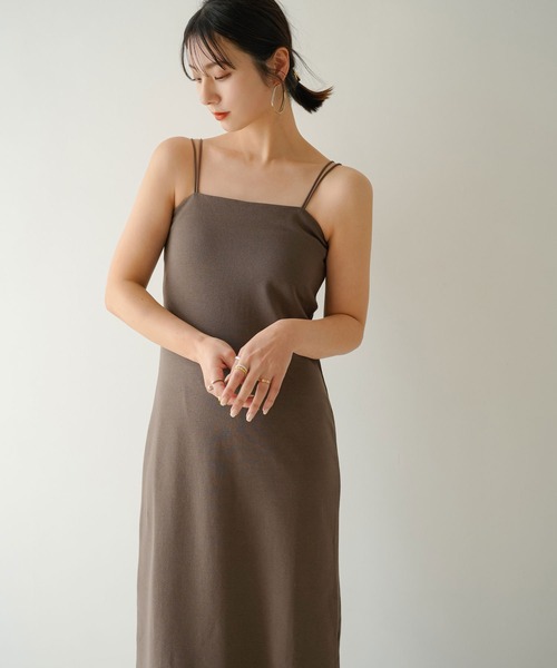 カップ付キャミワンピース