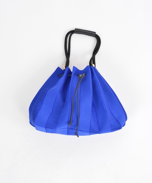 gomme（ゴム）の「プリーツバッグ（ハンドバッグ・レディース・グレー/ブルー/ブラック・FREE）」の11枚目の写真