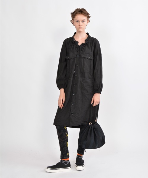 gomme（ゴム）の「プリーツバッグ（ハンドバッグ・レディース・グレー/ブルー/ブラック・FREE）」の10枚目の写真