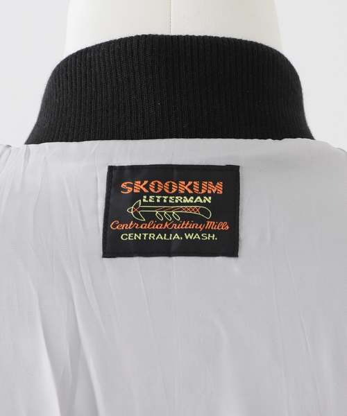 SKOOKUM(スクーカム)の「【SKOOKUM / スクーカム】別注 レザー スタジャン(スタジャン・メンズ・ブラック・LARGE/MEDIUM)」の12枚目の写真