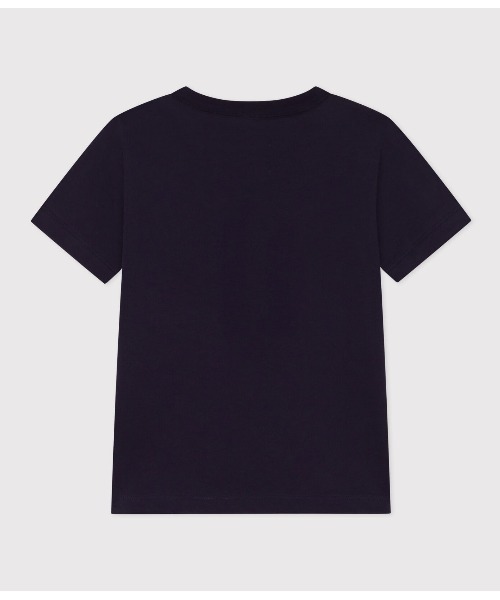 PETIT BATEAU（プチバトー）の「コットン半袖Ｔシャツ（Tシャツ/カットソー・キッズ・オフホワイト/ダークネイビー・5YEAR/4YEAR/3YEAR）」の5枚目の写真