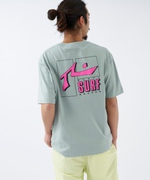 RUSTY（ラスティ）の「【RUSTY:ラスティー】バックプリント半袖Tシャツ（Tシャツ/カットソー）」