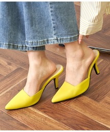 ANAP | スクエアカットミュール(パンプス)