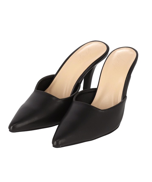 ANAP(アナップ)の「スクエアカットミュール(パンプス・レディース・ホワイト/ブラック/イエロー×グリーン・LL/L/S/M)」の9枚目の写真