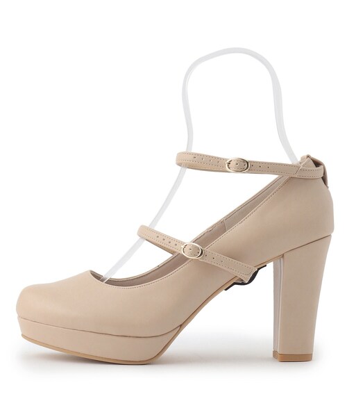 ESPERANZA(エスペランサ)の「5WAYチャンキーヒール厚底パンプス(パンプス・レディース・オレンジ系その他4/ブラック系1/ブラック系2/ベージュ系2/ブラック/ベージュ・21.5cm/22.0cm/24.5cm/25.0cm/25.5cm/22.5cm/23.0cm/23.5cm/24.0cm)」の13枚目の写真
