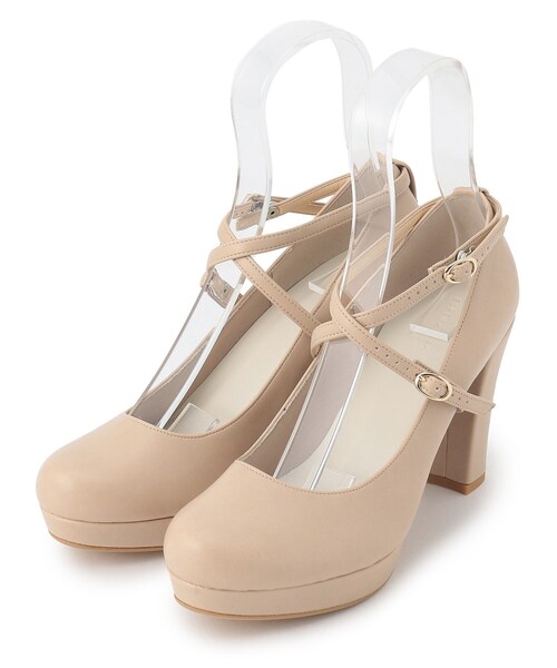 ESPERANZA(エスペランサ)の「5WAYチャンキーヒール厚底パンプス(パンプス・レディース・オレンジ系その他4/ブラック系1/ブラック系2/ベージュ系2/ブラック/ベージュ・21.5cm/22.0cm/24.5cm/25.0cm/25.5cm/22.5cm/23.0cm/23.5cm/24.0cm)」の20枚目の写真