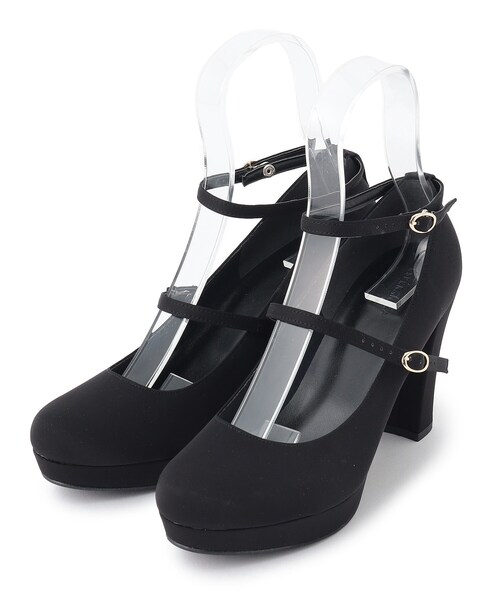 ESPERANZA(エスペランサ)の「5WAYチャンキーヒール厚底パンプス(パンプス・レディース・オレンジ系その他4/ブラック系1/ブラック系2/ベージュ系2/ブラック/ベージュ・21.5cm/22.0cm/24.5cm/25.0cm/25.5cm/22.5cm/23.0cm/23.5cm/24.0cm)」の8枚目の写真