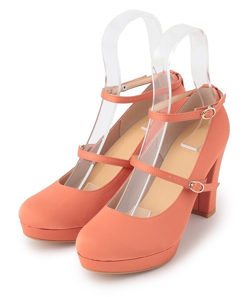 ESPERANZA(エスペランサ)の「5WAYチャンキーヒール厚底パンプス(パンプス・レディース・オレンジ系その他4/ブラック系1/ブラック系2/ベージュ系2/ブラック/ベージュ・21.5cm/22.0cm/24.5cm/25.0cm/25.5cm/22.5cm/23.0cm/23.5cm/24.0cm)」の12枚目の写真