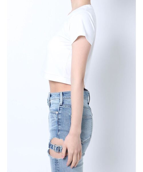 GYDA ライトブルー クロップドTシャツ GYDA ライトブルー クロップドTシャツ - メルカリ