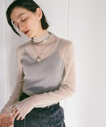 Glitter Sheer Top/グリッターシアートップス