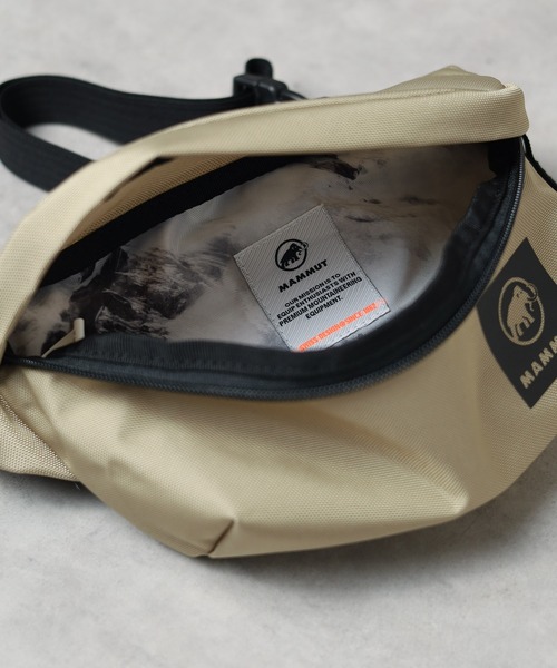 Mammut(マムート)の「《MAMMUT 》Xeron Classic Waistpack(ボディバッグ/ウエストポーチ・レディース・ブラック/ベージュ/グリーン・FREE)」の8枚目の写真