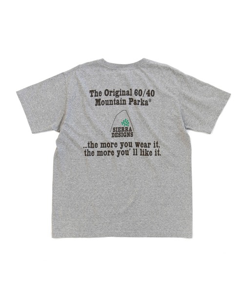 SIERRA DESIGNS(シェラデザイン)の「<Good Onコラボ> USAコットン100% Good On × SIERRA DESIGNS YOU'LL LIKE IT TEE(Tシャツ/カットソー・メンズ・ホワイト/スミクロ/ブラック/グレー/ライトブラウン・MEDIUM/LARGE/X-LARGE/SMALL)」の4枚目の写真