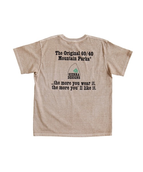 SIERRA DESIGNS(シェラデザイン)の「<Good Onコラボ> USAコットン100% Good On × SIERRA DESIGNS YOU'LL LIKE IT TEE(Tシャツ/カットソー・メンズ・ホワイト/スミクロ/ブラック/グレー/ライトブラウン・MEDIUM/LARGE/X-LARGE/SMALL)」の5枚目の写真