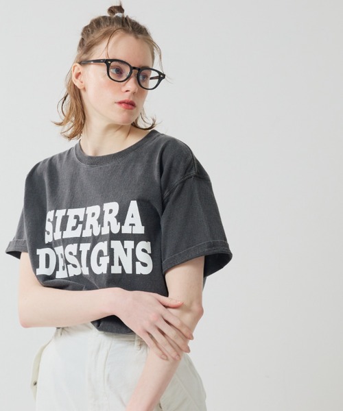 SIERRA DESIGNS(シェラデザイン)の「<Good Onコラボ> USAコットン100% Good On × SIERRA DESIGNS YOU'LL LIKE IT TEE(Tシャツ/カットソー・メンズ・ホワイト/スミクロ/ブラック/グレー/ライトブラウン・MEDIUM/LARGE/X-LARGE/SMALL)」の12枚目の写真