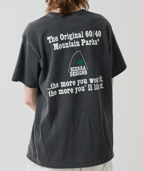 SIERRA DESIGNS(シェラデザイン)の「<Good Onコラボ> USAコットン100% Good On × SIERRA DESIGNS YOU'LL LIKE IT TEE(Tシャツ/カットソー・メンズ・ホワイト/スミクロ/ブラック/グレー/ライトブラウン・MEDIUM/LARGE/X-LARGE/SMALL)」の14枚目の写真