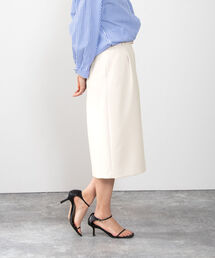 NOLLEY’S Sophi | ライトダブルクロスベルト付タイトスカート(スカート)