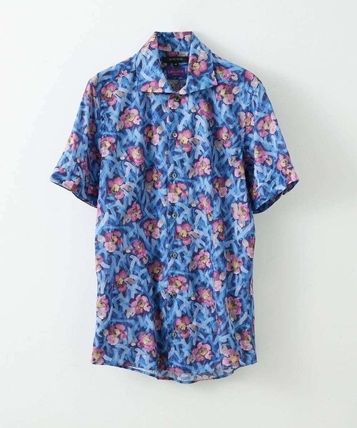 MICHEL KLEIN HOMME (ミッシェルクランオム)の「《日本製》リバティ半袖シャツ(シャツ/ブラウス・メンズ・ホワイト/ライトブルー/ブルー・X-LARGE/MEDIUM/LARGE)」の16枚目の写真