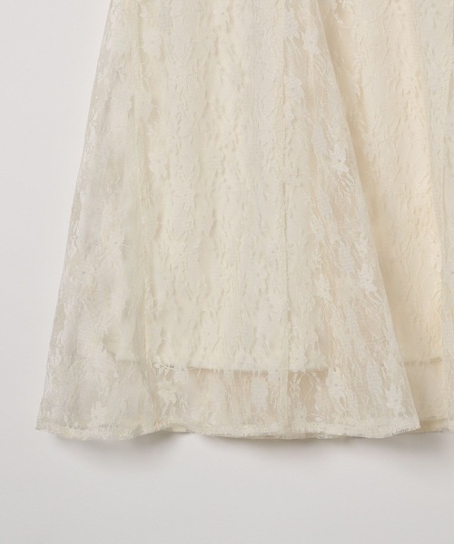 Heather（ヘザー）の「レースマーメイドスカート  195445（スカート・レディース・ブラック/オフホワイト・FREE）」の6枚目の写真