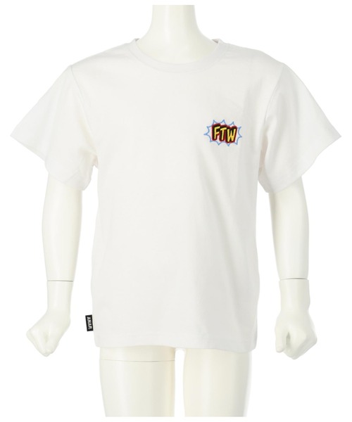 ANAP kids(アナップキッズ)の「ワンポイントロゴTシャツ(Tシャツ/カットソー・キッズ・ホワイト/ブラック/ラベンダー/ミント・120cm/110cm/130cm)」の2枚目の写真