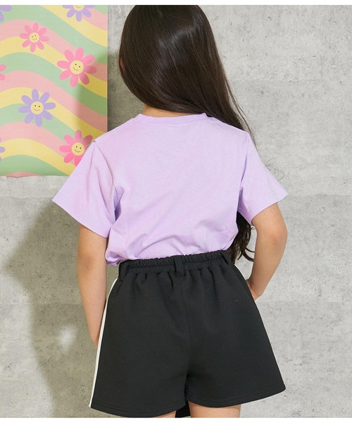 ANAP kids(アナップキッズ)の「ワンポイントロゴTシャツ(Tシャツ/カットソー・キッズ・ホワイト/ブラック/ラベンダー/ミント・120cm/110cm/130cm)」の6枚目の写真