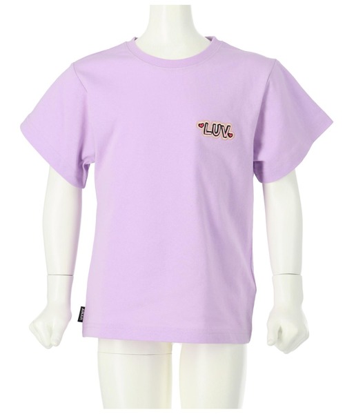 ANAP kids(アナップキッズ)の「ワンポイントロゴTシャツ(Tシャツ/カットソー・キッズ・ホワイト/ブラック/ラベンダー/ミント・120cm/110cm/130cm)」の8枚目の写真