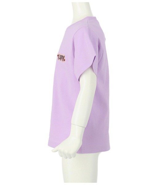 ANAP kids(アナップキッズ)の「ワンポイントロゴTシャツ(Tシャツ/カットソー・キッズ・ホワイト/ブラック/ラベンダー/ミント・120cm/110cm/130cm)」の9枚目の写真