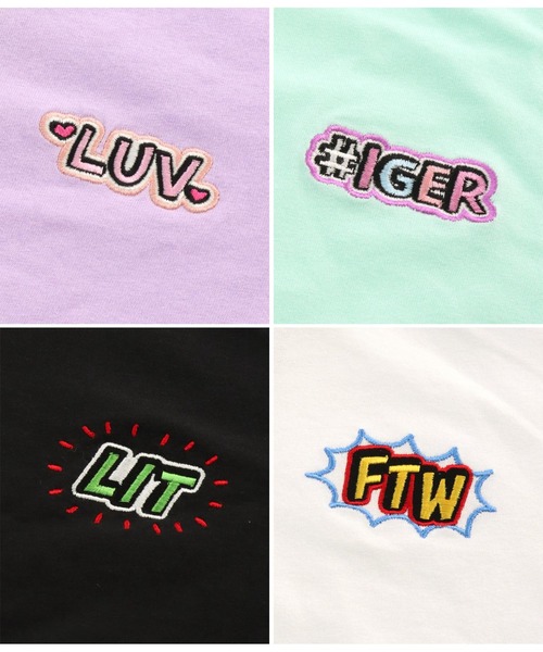 ANAP kids(アナップキッズ)の「ワンポイントロゴTシャツ(Tシャツ/カットソー・キッズ・ホワイト/ブラック/ラベンダー/ミント・120cm/110cm/130cm)」の11枚目の写真